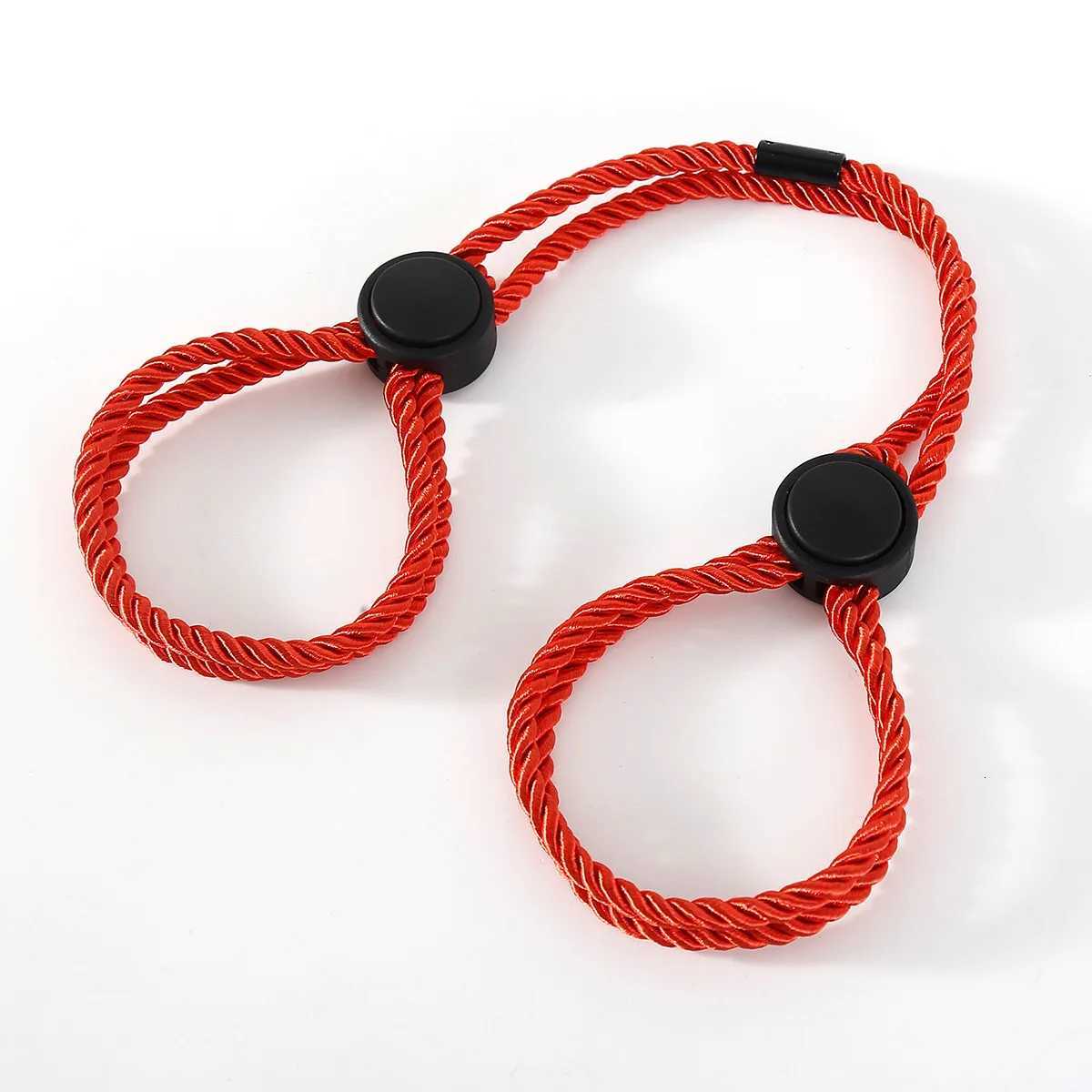 9 Colors Adjustable Nylon Rope Cuffs Handcuffs Ankle Cuff Restraints Bondage Bracelet BDSM Fetish Adult Sex Toys For Couples XJ250813