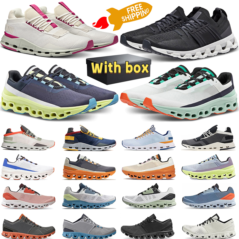 free shipping designer running shoes on cloudes mens sneakers Triple Black Navy Blue Grey womens Classic jogging walking shoe