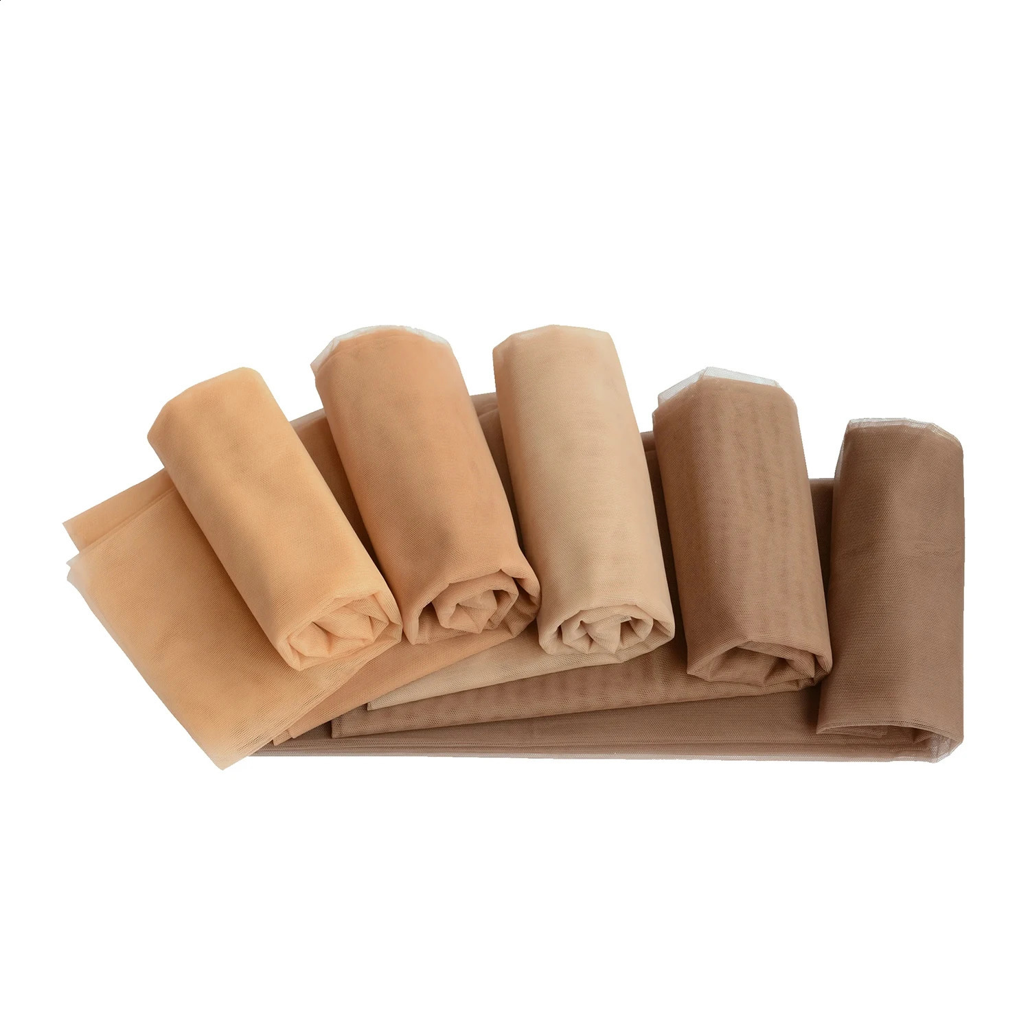 1 Yard Swiss Lace Net for Making Wig Toupee Top Closure Foundation Hair Accessories Monofilament 6 Colors Optional 250812