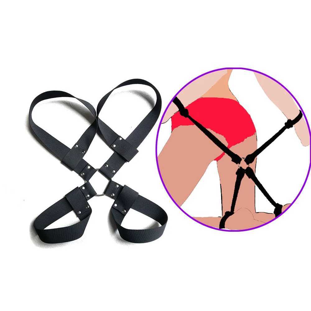 Fetish Hogtie Handcuffs RestraintS Bondage Boutique Wrist Ankle Cuffs Adjustable Sex Products Flirt Toys For Couples Position Games XJ250813