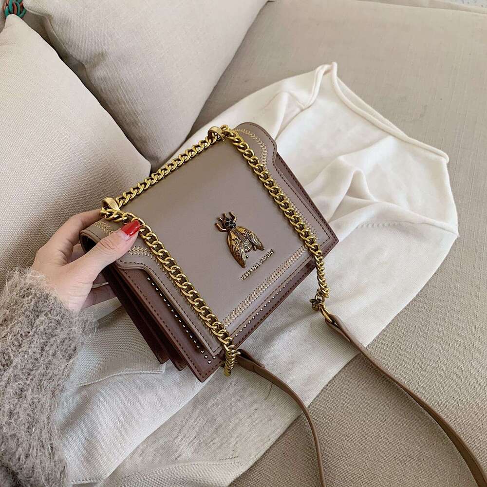 High-end Exquisite Niche Design Ladies 2025 Women's Square Chain Small Bag