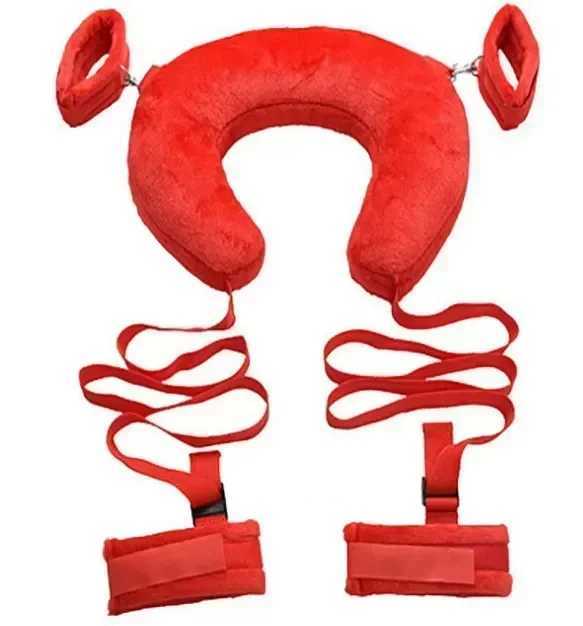 Sex Toys Cotton BDSM Bondage Set Handcuffs Sexy Leg Pillow Thinning Belt Bending Orgasm Couple Toy W250813