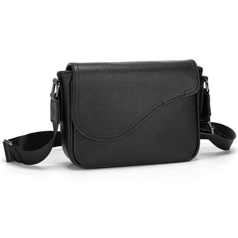 New 2025 Genuine Leather Women's Shoulder Brand Crossbody Handbag Fashionable Messenger Stock Bag for Ladies