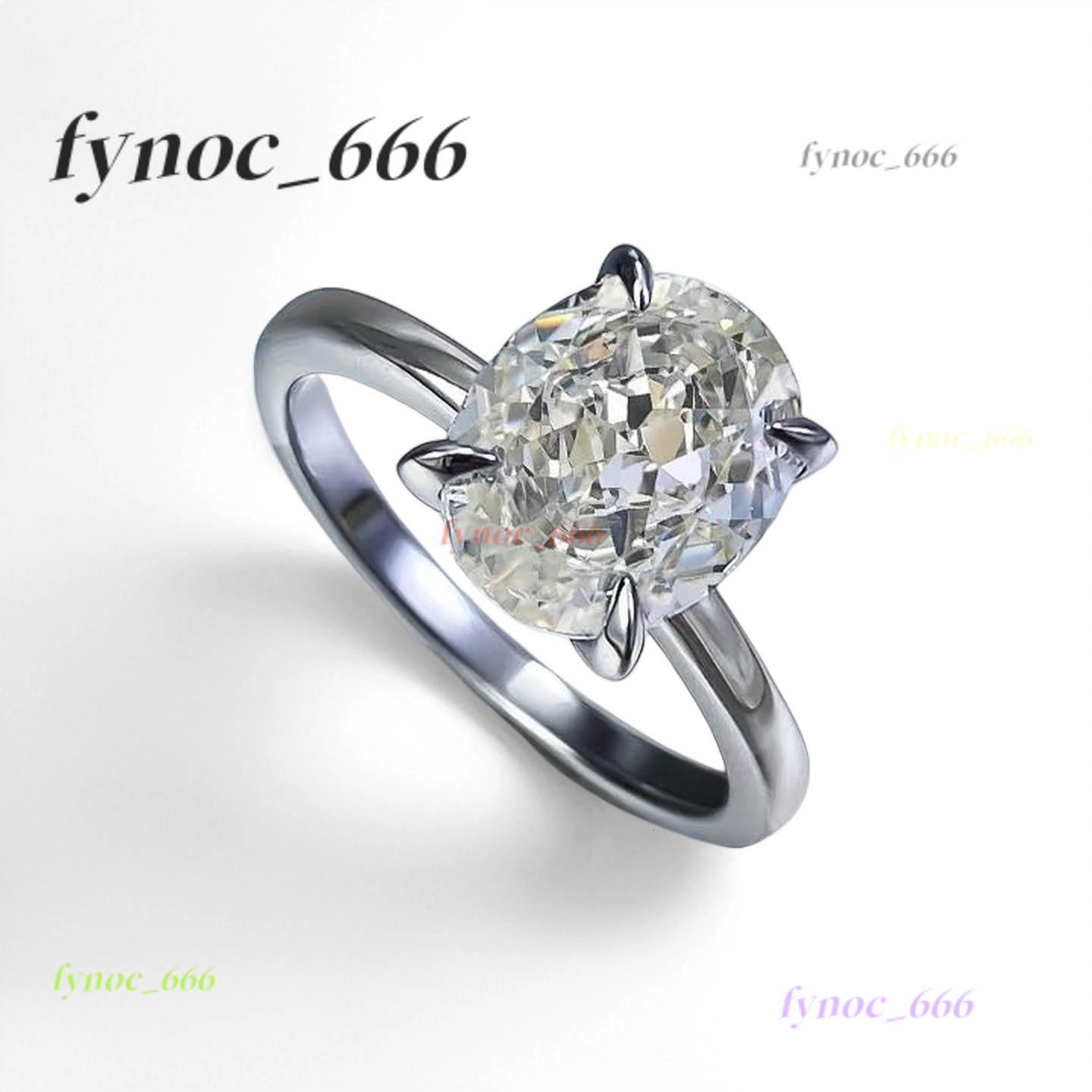 2ct 3ct 5ct Lab Grown Diamond 14K Yellow Gold Oval Eternity Ring 18K Oval Engagement Jewelry for Women