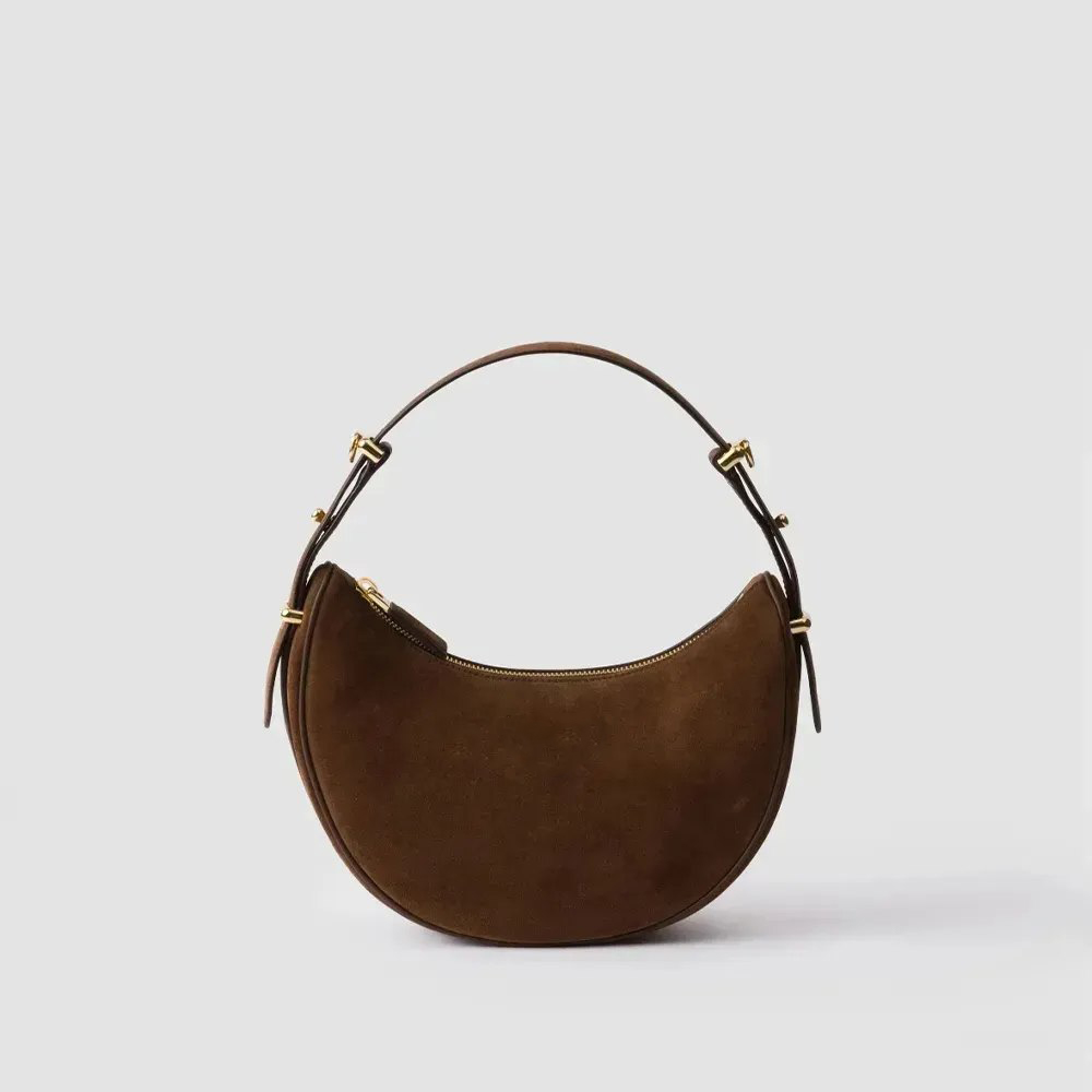 designer bag loop bag hobo half moon bags shoulder genuine leather luxury women crossbody messenger purse handbag with strap tote gift