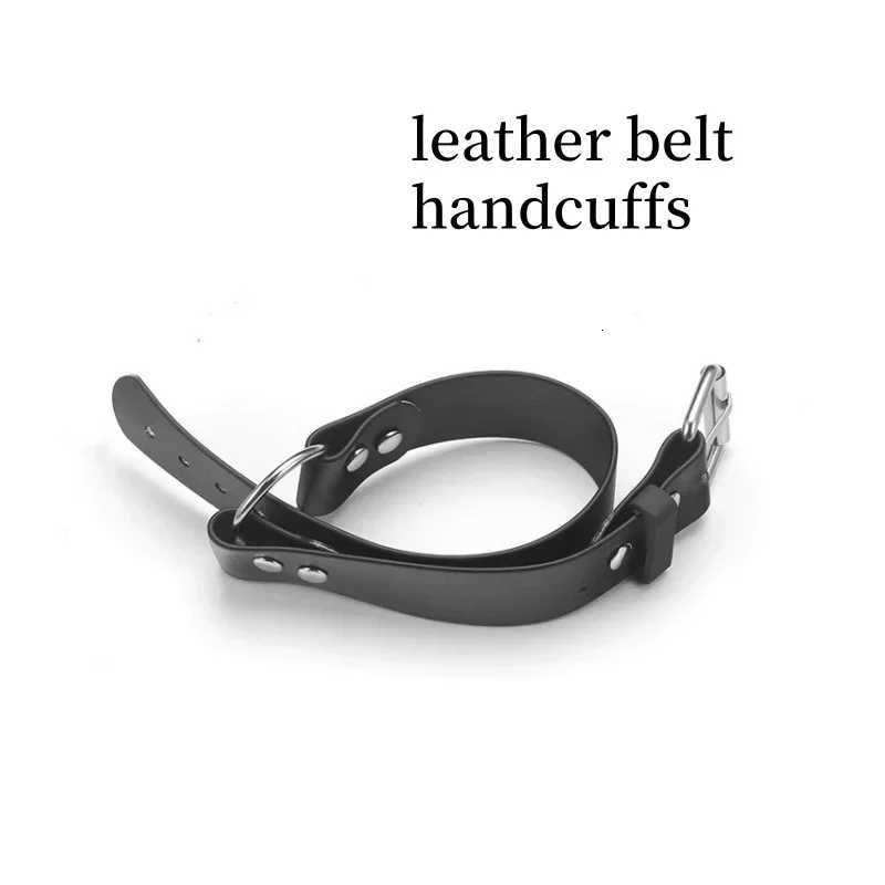Leather Handcuffs for Men/Ladies Leather Bracelets for Bondage Leather Instant Handcuffs Confidential Adult Erotic Sex Toys XJ250813
