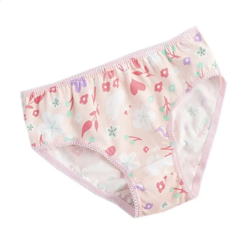 12 PcsLot Cotton Girls Briefs Underwear Kids Chirdren Panties 112years 250812