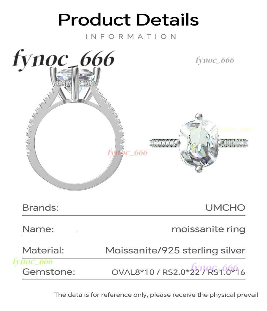 Fine Luxury Engagement Ring White Gold Plated 925 Sterling Silver 3CT Oval Shape VVS D Moissanite Wedding Ring Jewelry for Women