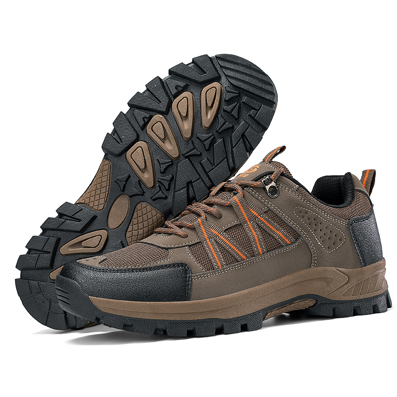 Versatile Lightweight Trail Running Gear: Breathable Rubber Sole Climbing Sneakers w/ Easy-on/off Lacing Mechanism