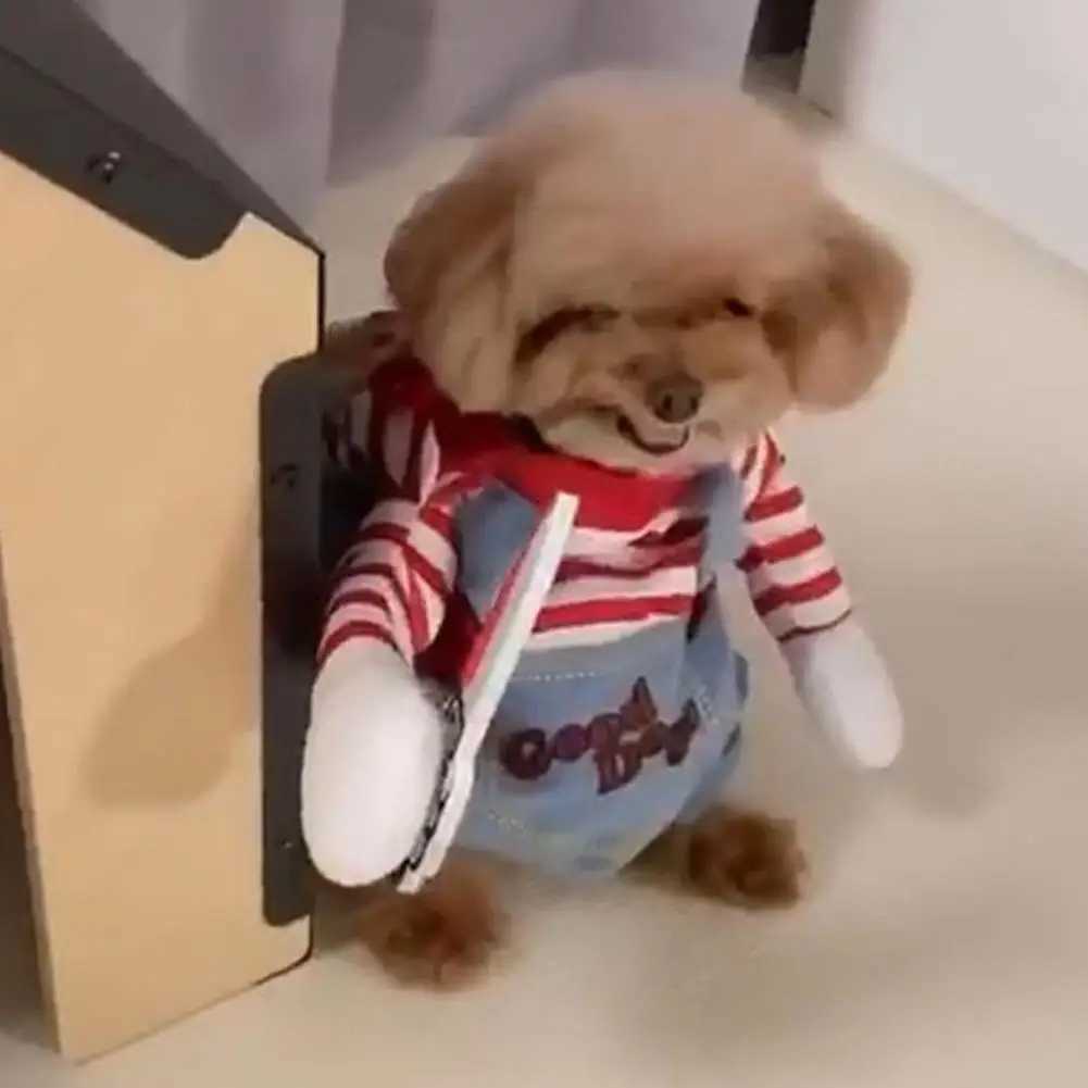 Halloween Dog Costumes Funny Pet Clothes Cosplay Costume Sets Novelty Clothing For Dogs Bulldog Pug Dog Party Costumes XJ250813