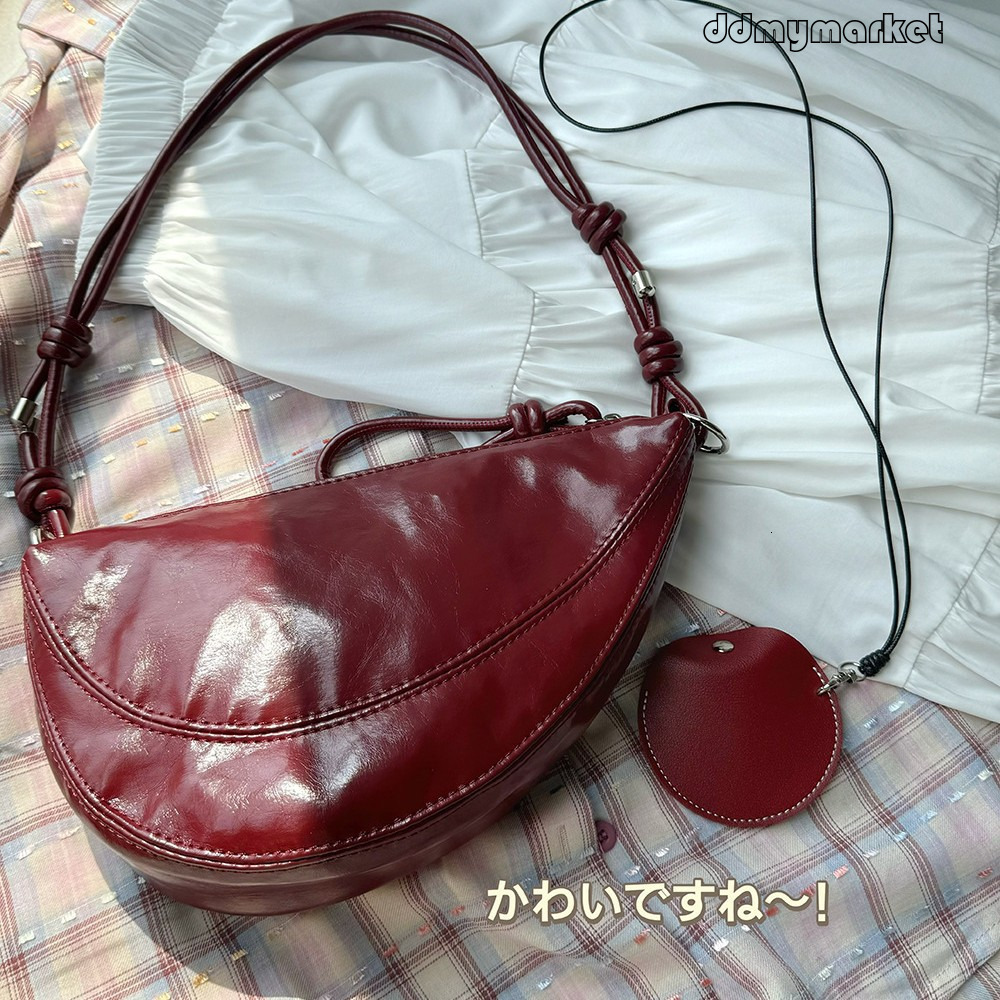 Korean Niche Underarm for Women 2025 Fashion Saddle Versatile Ins Style Dumpling Shoulder Crossbody Bag ddmymarket