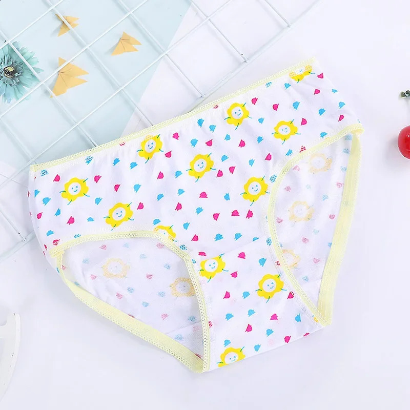 12Pcslot Kids Underwear Girls Boys Briefs Panties Children Underpants Cotton B1TNN0001 250812