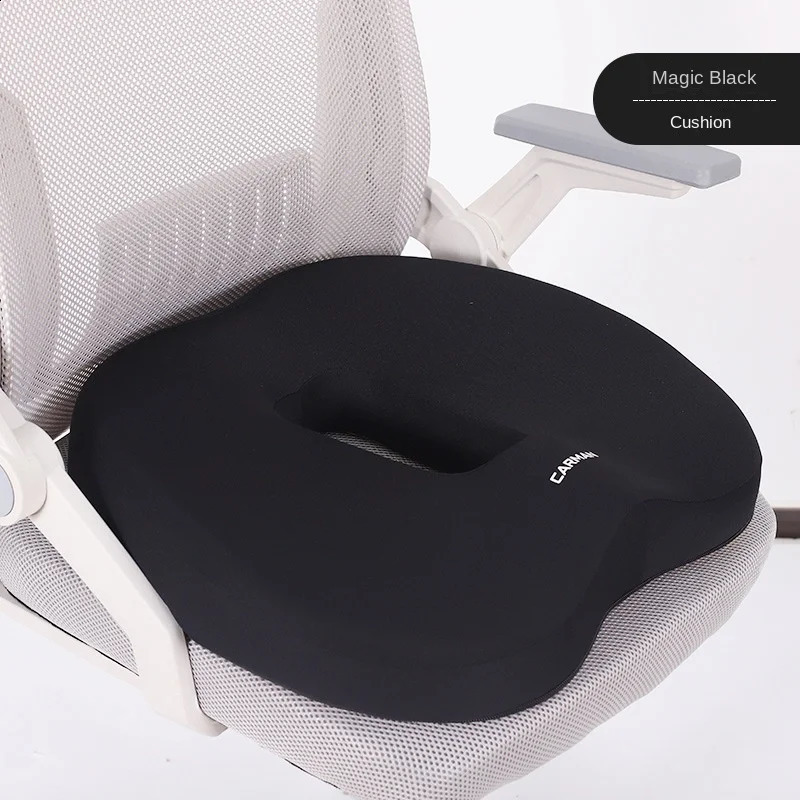 Memory Foam Seat Cushion Orthopedic Pillow Coccyx Office Chair Cushion Support Waist Back Pillow Car Seat Hip Massage Pad Sets 250811