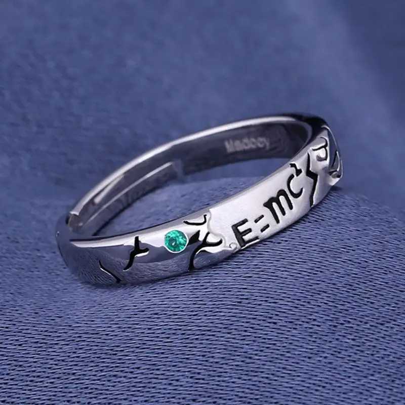 Anime Dr. Stone Ring Ishigami Senkuu Cosplay Unisex Adjustable Opening Rings Jewelry Props Accessories Gifts W250812