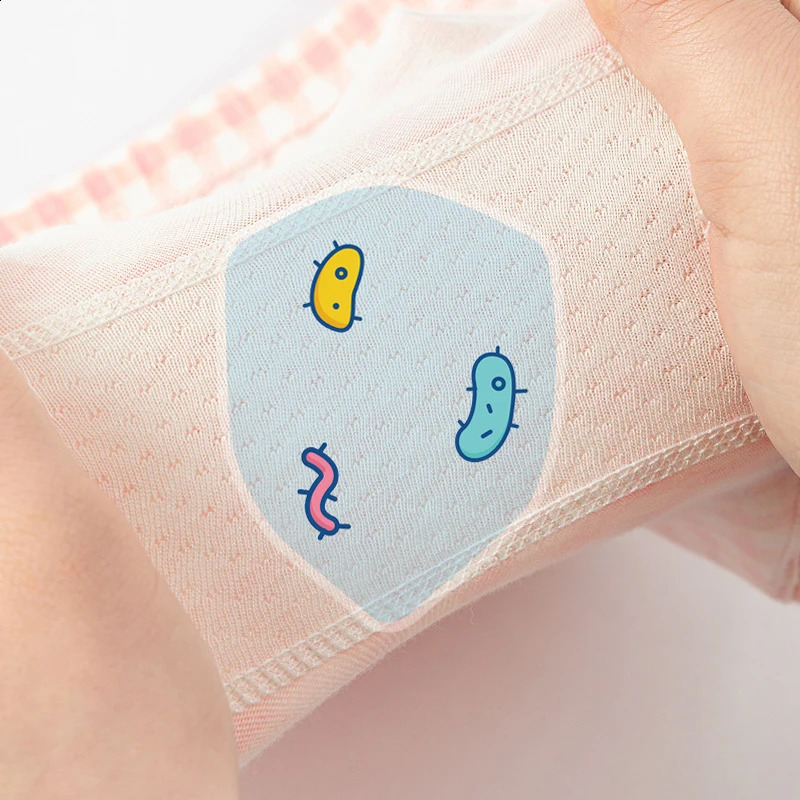 4PcsSet Girl Underwears Cute Cartoon Baby Underwear Soft Cotton Girls Panties Children Breathable Boys For 250812