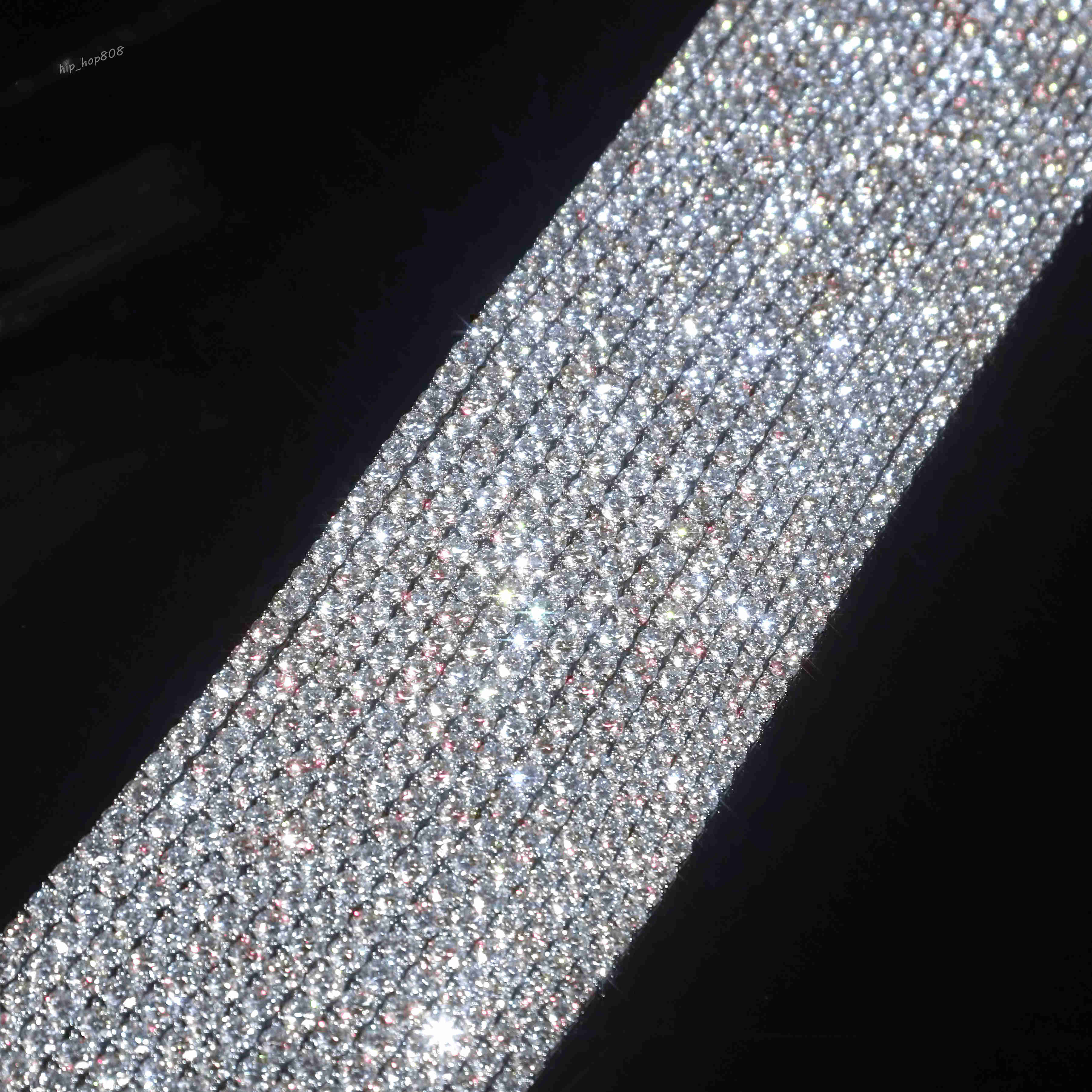 Wholesale Price Women Necklace Iced Out 925 Silver GRA Certified Moissanite Tennis Chain