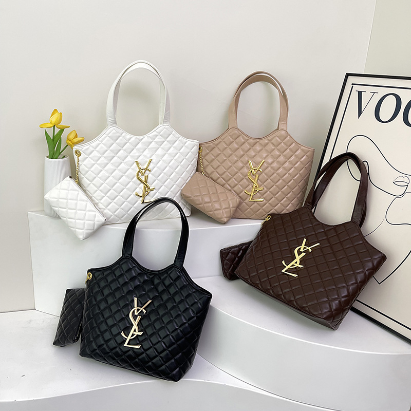Designer bag free shipping hot Light luxury outdoor casual tote bag simple and versatile vintage high-capacity handbag