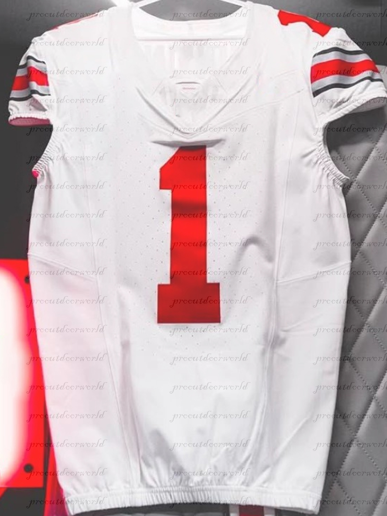 2025 Custom Football Jerseys 4 Jeremiah Smith Jersey Jack Sawyer Will Howard Caleb Downs Treveyon Henderson Denzel Burke Miyan Egbuka