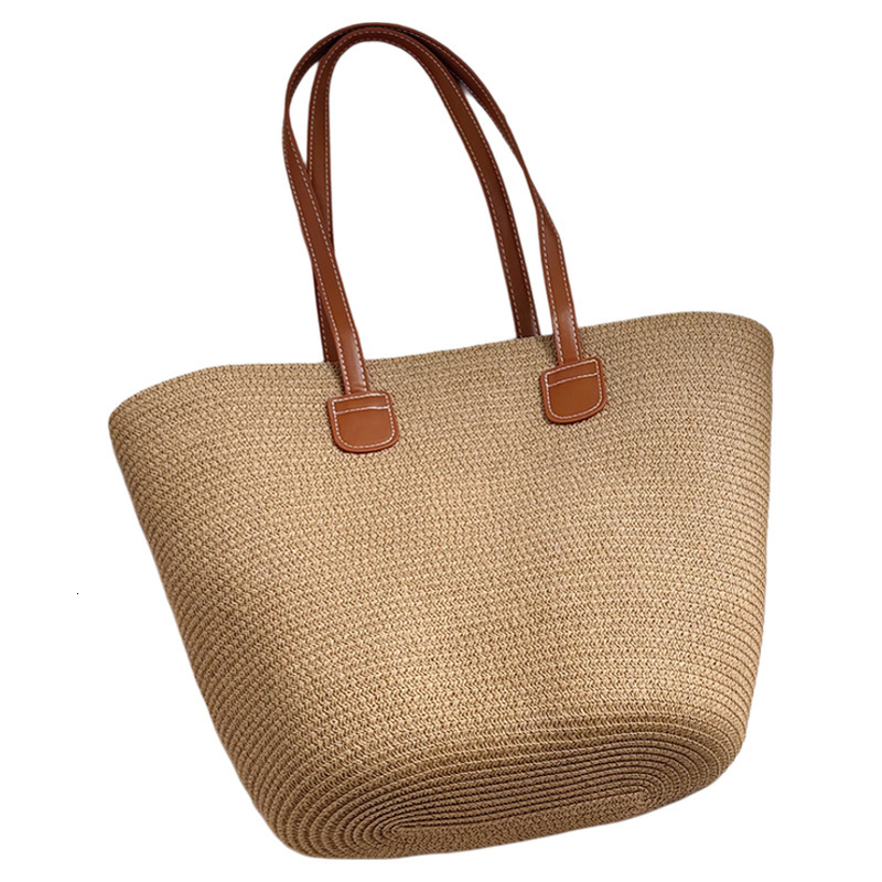 2025 New Summer Beach Travel Fashion Commuter Tote Straw Handbag Large Capacity Women's Bag ddmymarket