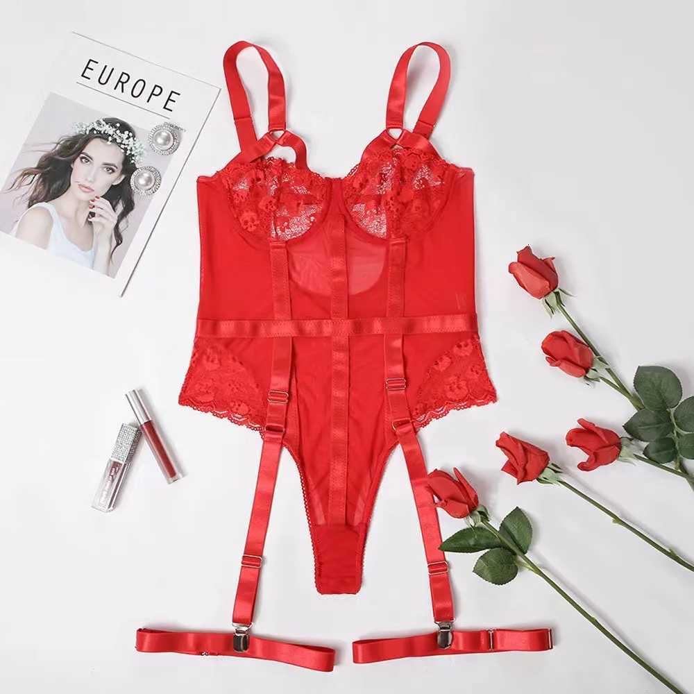 Erotic Sexy Lace Bra And Panty Set Underwear Transparent Bra Exotic Sets Sexy Thong Woman Porn Fancy Sensual Lingerie BodysuitXJ250812