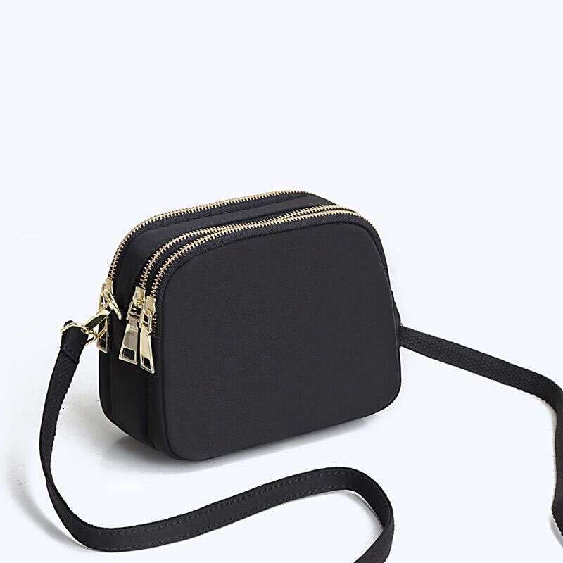 Women's New 2024 Fashion Trend Multi-layer Oxford Cloth Underarm Single Shoulder Crossbody Bag