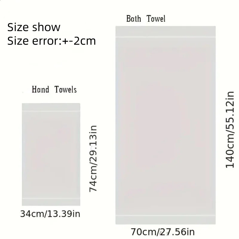 2pcs Set Black Bathroom Towel Sets 100% Cotton Embroidered Christmas Gift Sport Home el Use 250813