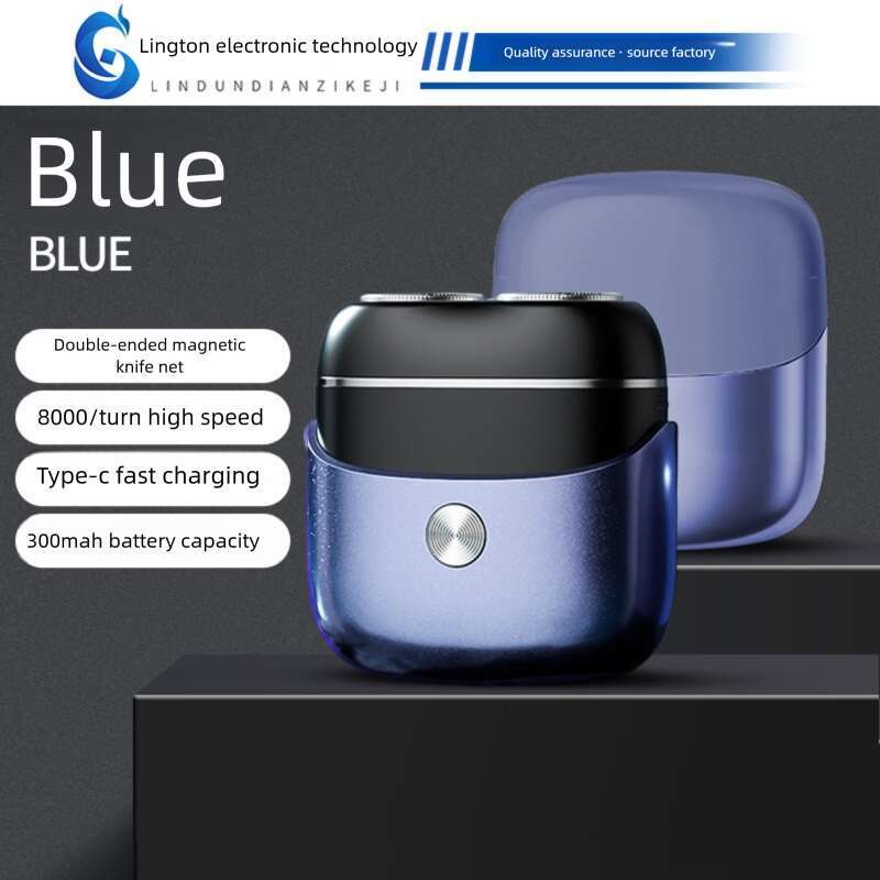 Mini Dual Head Shaver Portable Men S Full Body IPX Waterproof Rechargeable Beard Trimmer