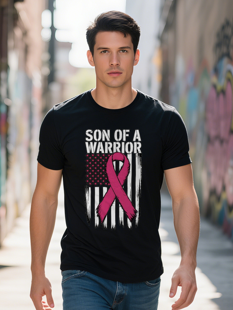 Casual Round Neck T-Shirt Print Design Men's Top a Gift for Men 03716