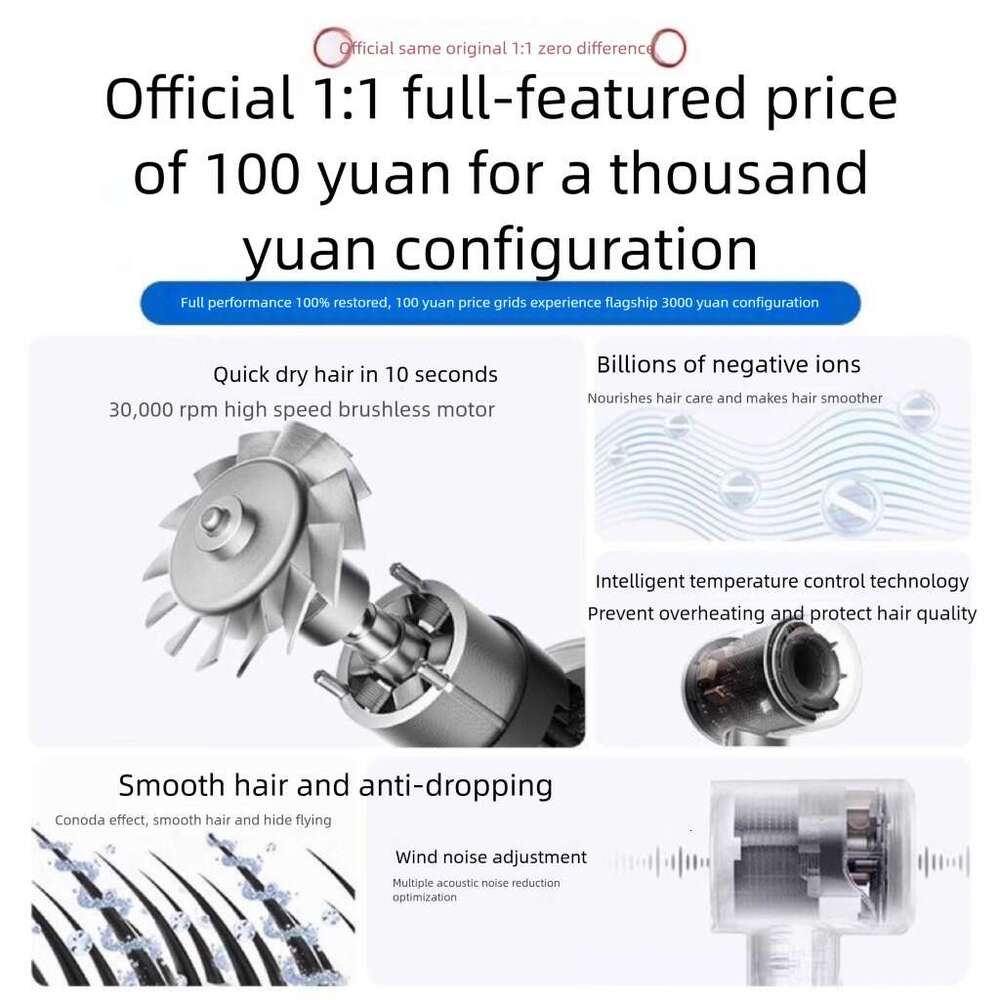 High Speed For Home Use Negative Ion Care Power Quick Dry Electric Dryer Huaqiangbei New Model Hair