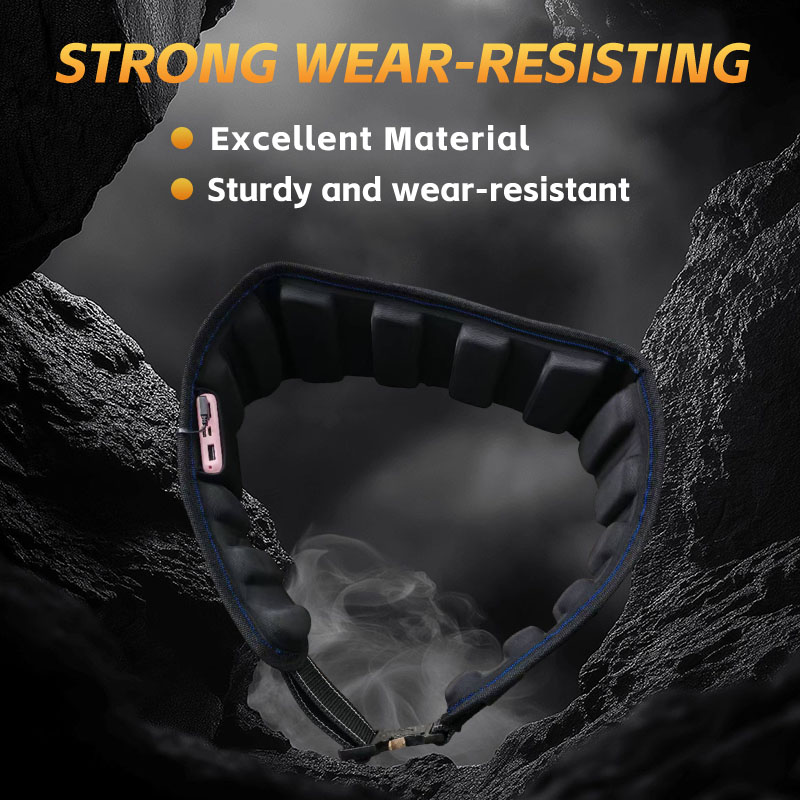 Heavy industry belt with massage function