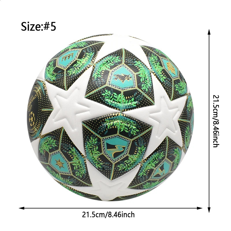 Size 5 Soccer Balls Professional High Quality Soft PU Seamless Outdoor Sports Football Training Match 250812