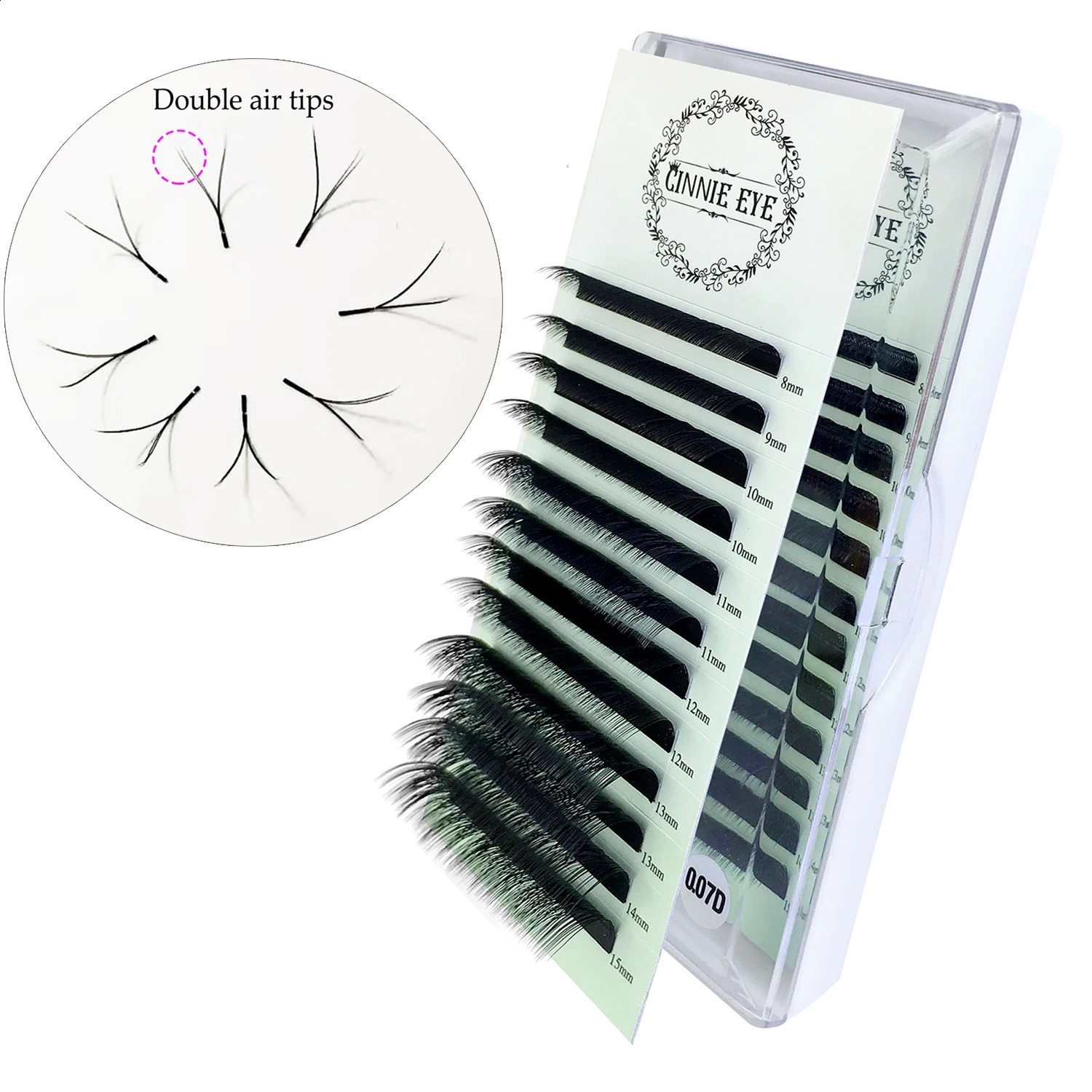 YY Lash s Y Shape Volume Eyelash 3D Faux Cil Premade Fans Cluster Makeup Classic Individual Bundle CIlios 250811