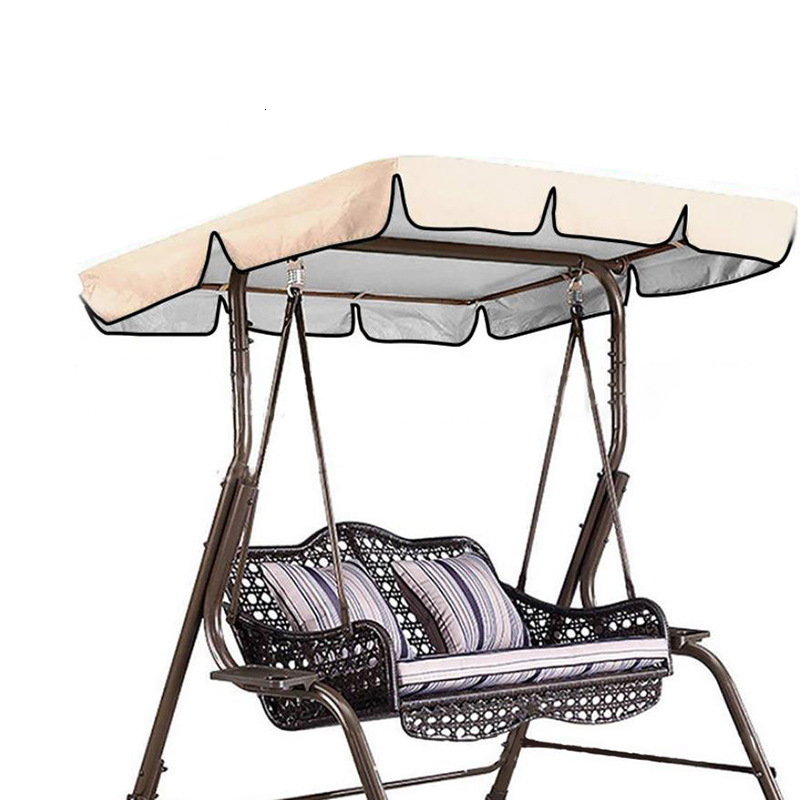 Outdoor Garden Courtyard Sunshade Waterproof Dustproof Balcony Swing Canopy Cover