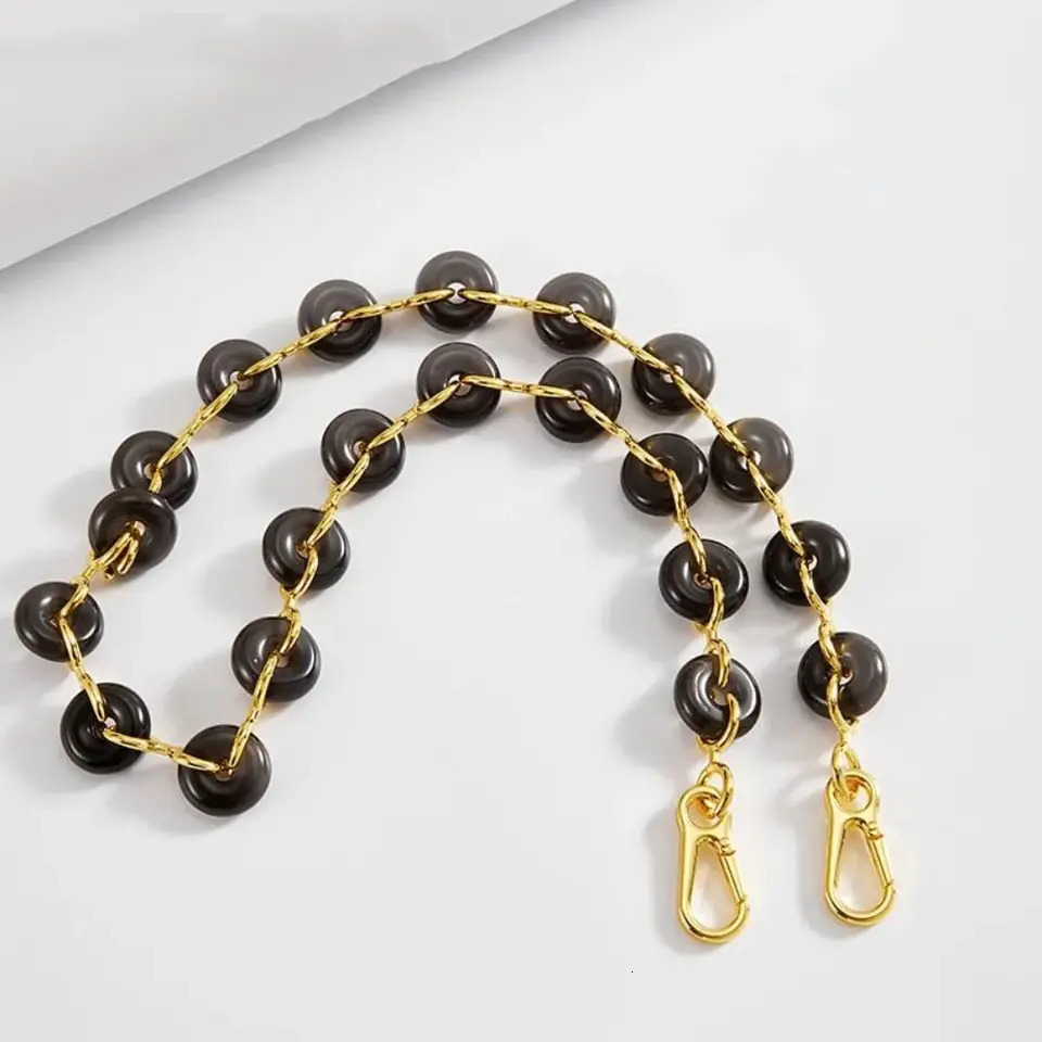 Donut Chain Bag Replacement Shoulder Strap Acrylic Metal Bag Shoulder Belt Multifunctional Resin Bag Decorative Chain Women 250812