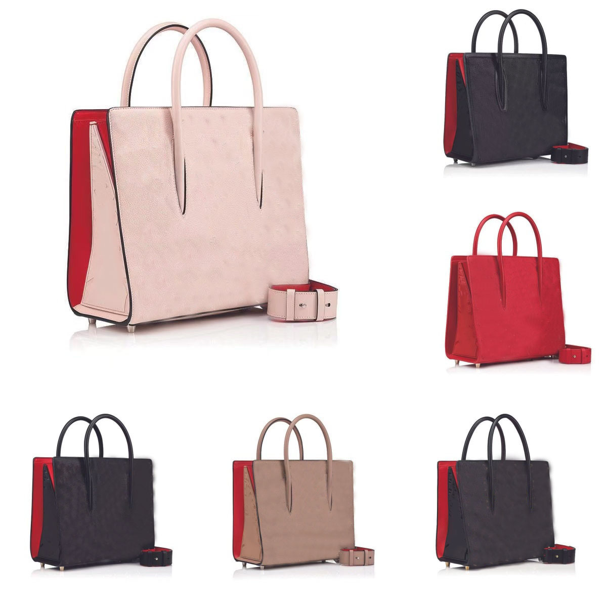 10ADesigner package Europe and the United States hot selling willow nail shopping bag new crossbody bag cl red bottom handbag