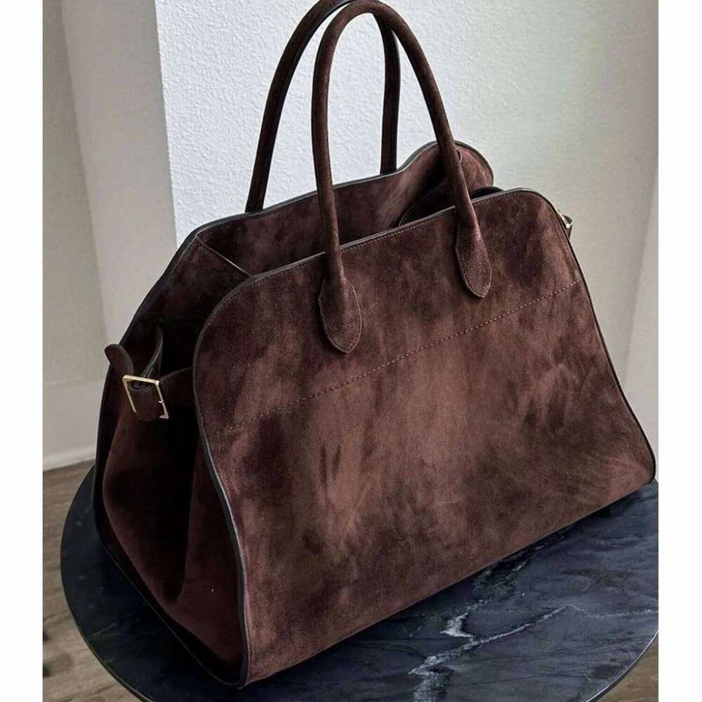 Designer bag Margaux SSS High Quality Suede Leather Women Fashion Shopping Tote Casual Shoulder Bag Large Capacity Handbag bag