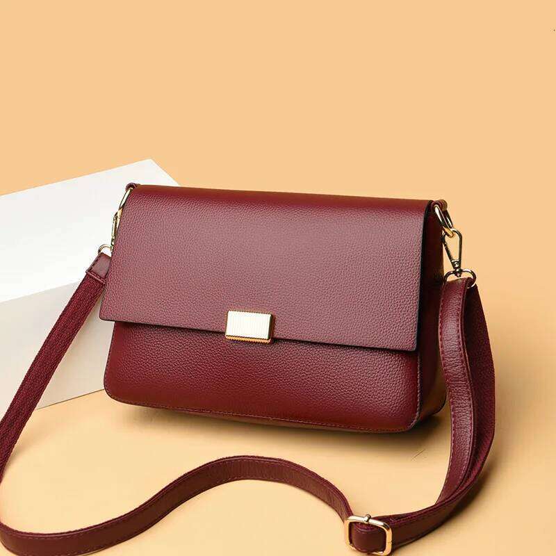 Crossbody Bag For Women Fashion Small PU Leather Shoulder Bags Designer Quilted Female Zipper Purse And Handbags