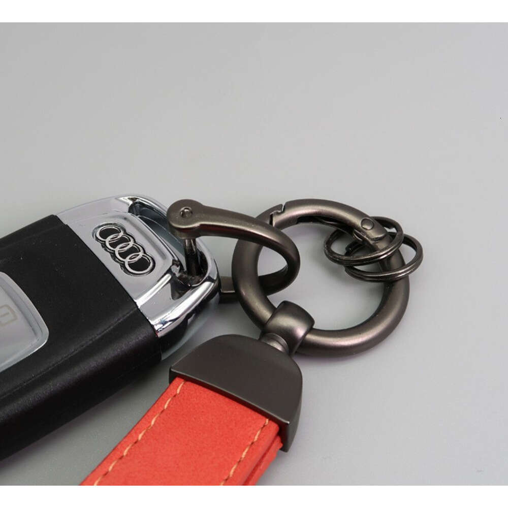 Metal Personalized Custom Car Keychain Zinc Alloy Pendant Printable Cultural Suede Gift