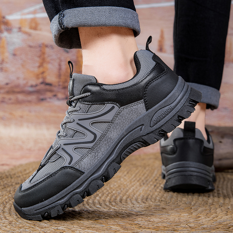Men's mountaineering 2025 new summer men's mesh breathable climbing outdoor hiking sports shoes