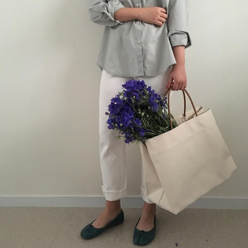 2025 Women's Korean Dongdaemun Same Style Simple Large Capacity Handheld Shoulder Shopping Bag ddmymarket