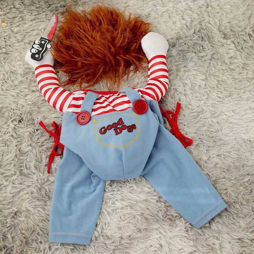 Halloween Knife Dog Clothes Pet Clown Dagger Transformation Clothes Funny Cat Upright Dog Autumn and Winter Costumes XJ250813