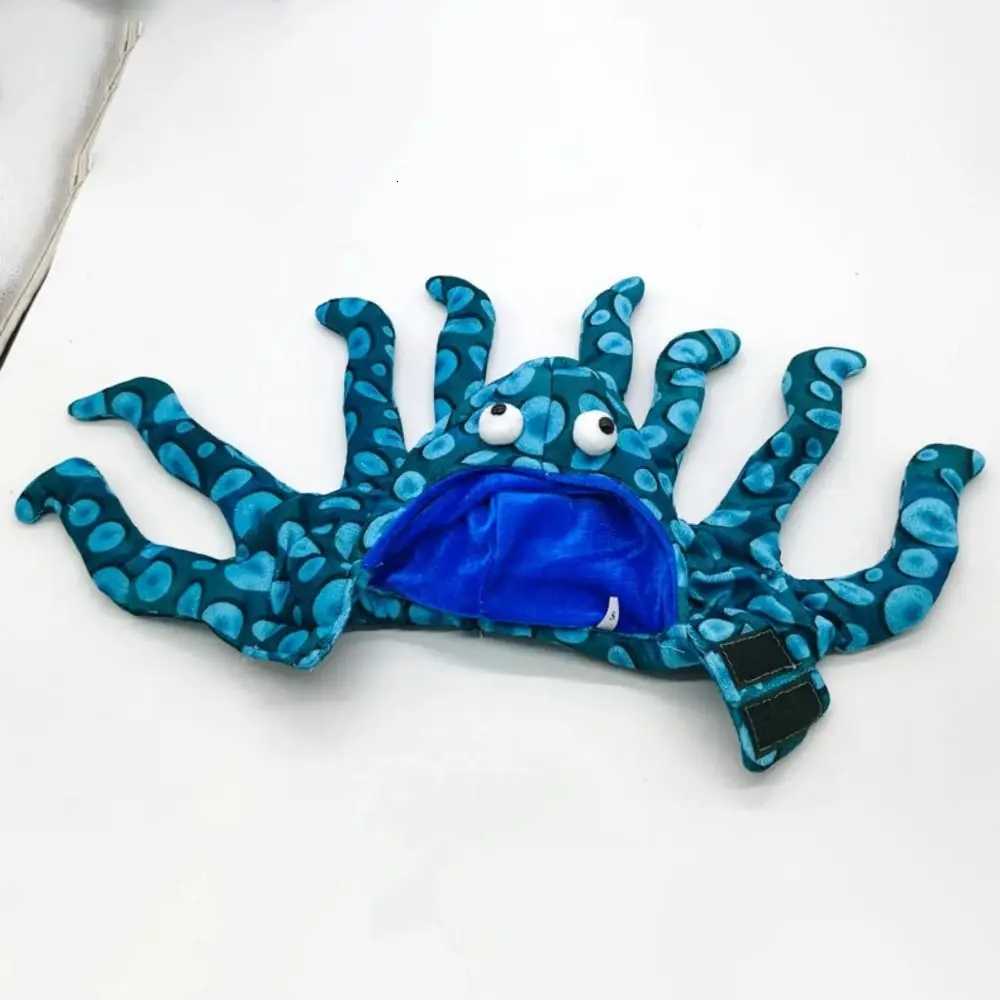 Creative Pet Transformation Outfit Octopus Shape Blue Dog Cosplay Costume Funny Pet Costume for Puppy Halloween Dress XJ250813