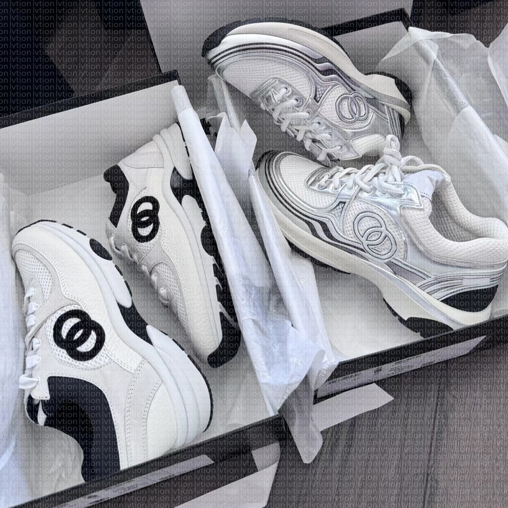 designer shoes women sneakers flats sneakers low top casual shoes trainers shoes platform sneaker suede sneakers White Black Gold silver sneaker trainers 35-42