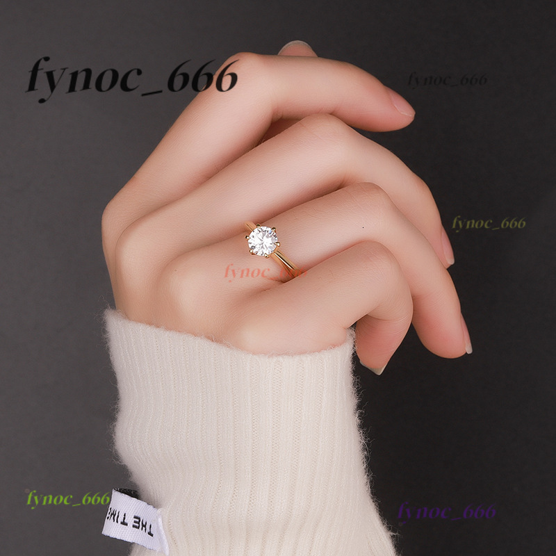 Wholesale Custom Light Luxury Fine Jewelry Engagement Wedding 925 Sterling Silver Stacking Moissanite Rings for Women Jewelry