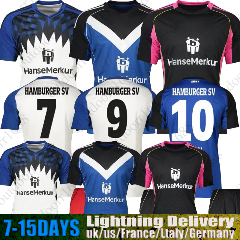 new 2025 2026 hamburg sv football jersey vagnoman onana leibold reis dudziak 25 26 hsv mens childrens set football shirt uniform