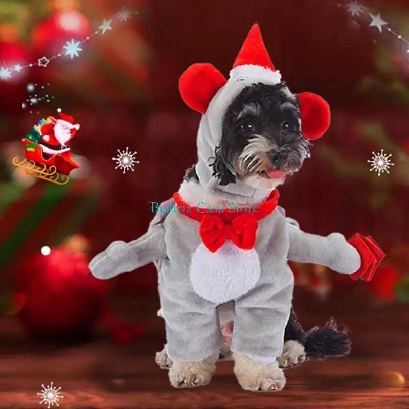 Holiday Pet Costume Set Celebratory Pet Attire Fashion Pet Party Wear Cats and Dogs KXRE XJ250813