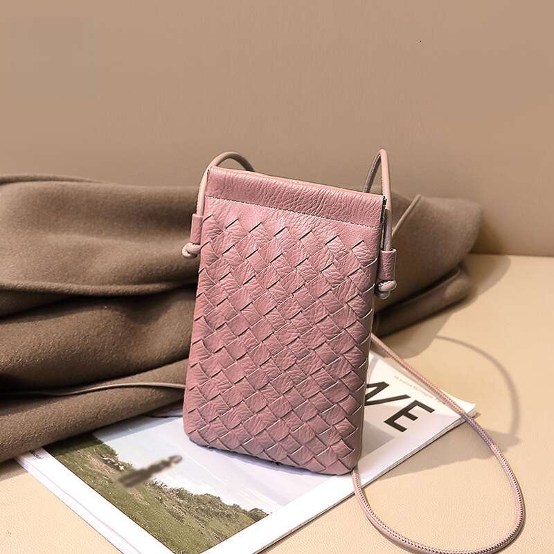 Designer Shoulder Bag Bag Luxury Bag Mini Woven Crossbody - Stylish Vertical Phone Purse Women, Lightweight Shoulder 13X20cm, 100G