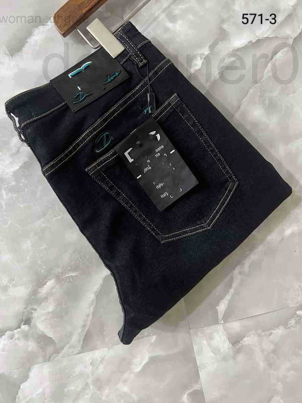 Men's Jeans designer Designer Spring/summer jeans High-end embroidered for men's fashion brand stretch slim feet pants size:30 to 40 67YZ