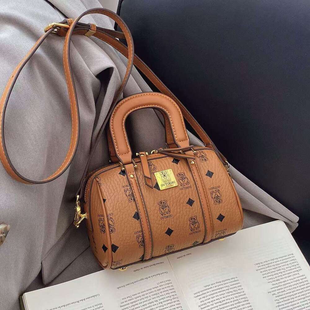 Gutiko Trendy Bags for Women This Year Versatile Bear New Fashion Crossbody Women's Handheld Bucket Bag