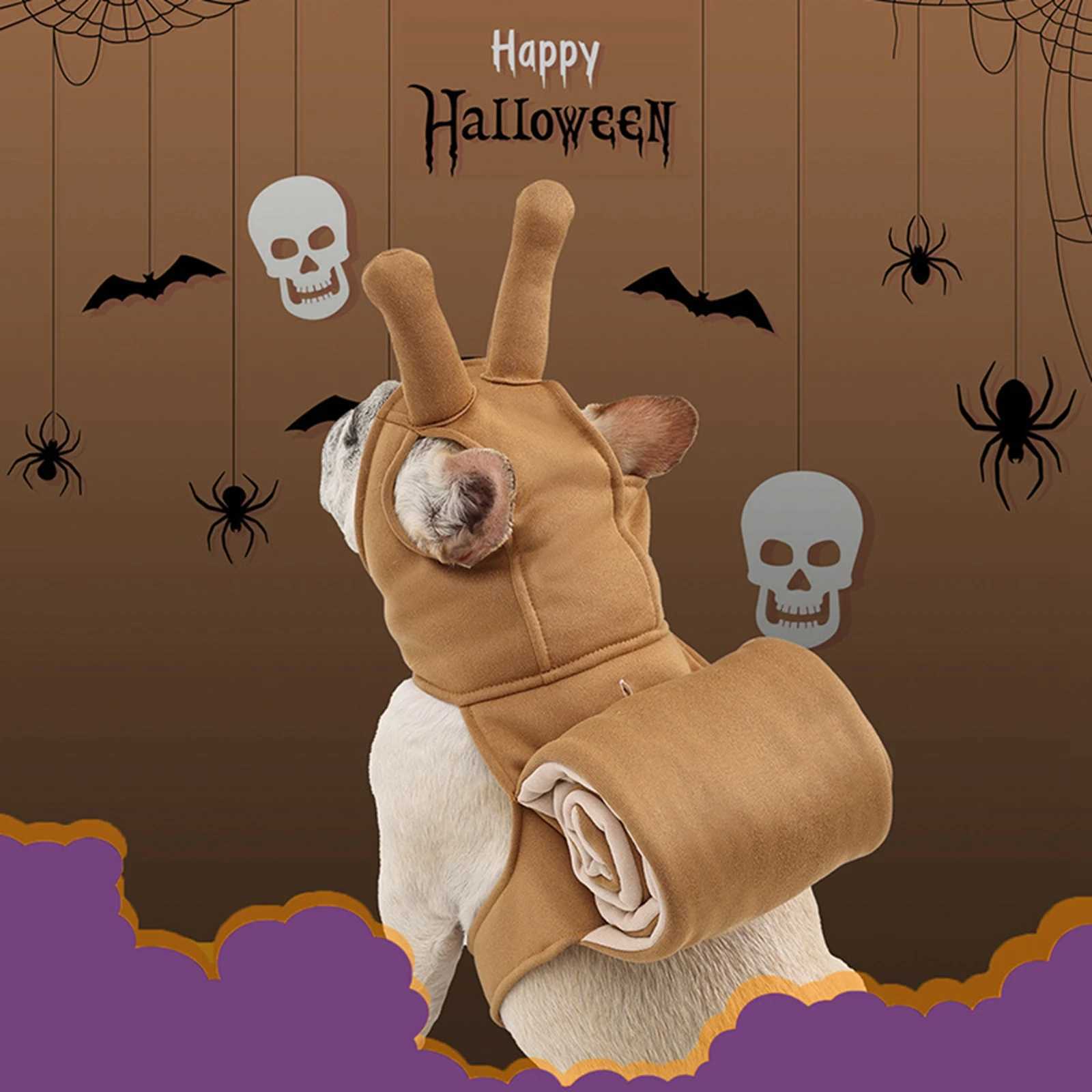 Snail Headpiece Novelty Puppy Costume Pet Halloween Dog Costumes Dog Costumes Festival Party Cosplay Outfit Pet Accessories XJ250813